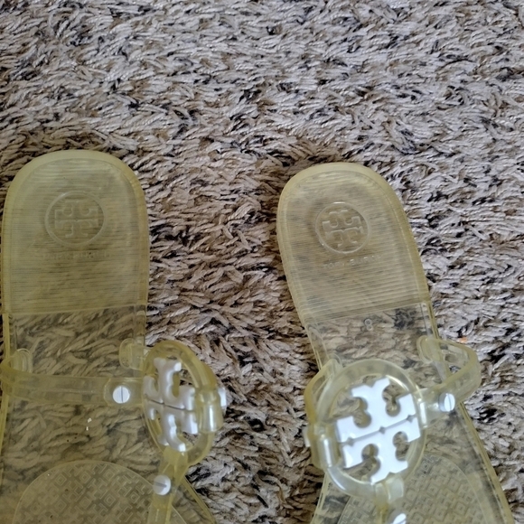 Tory Burch Mini Miller Flat jelly Thong sz 8 - Picture 4 of 6